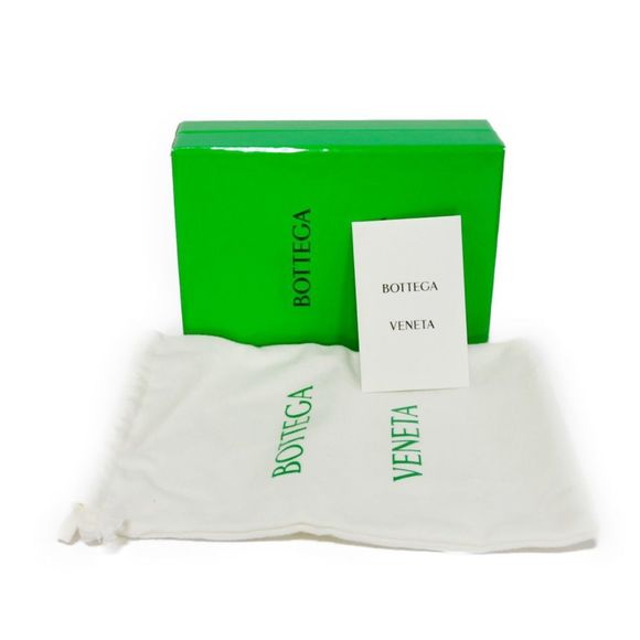 BOTTEGA VENETA Bifold Wallet The Edit Compact Bicolor Logo Embossed 629683 VA... - Picture 9 of 9